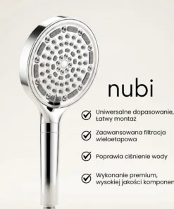 nubi Słuchawka Prysznicowa z Filtrem
